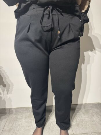 Pantalon élasthanne Noir